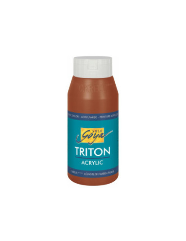 SD-SKP065/DARKOXIDEBROWN,Vopsea acrilica mata Kreul Solo Goya Triton 750 ml DARKOXIDEBROWN