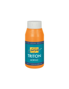 SD-SKP065/FLUORESCENTORANGE,Vopsea acrilica mata Kreul Solo Goya Triton 750 ml FLUORESCENTORANGE