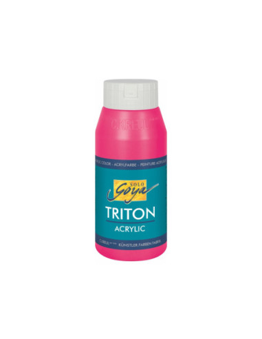 SD-SKP065/FLUORESCENTPINK,Vopsea acrilica mata Kreul Solo Goya Triton 750 ml FLUORESCENTPINK