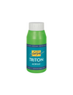 SD-SKP065/FLUORESCENTGREEN,Vopsea acrilica mata Kreul Solo Goya Triton 750 ml FLUORESCENTGREEN