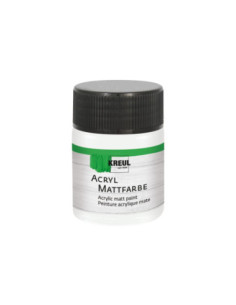 SD-SKP128/PASTELWHITE,Vopsea acrilica mata Kreul 50 ml PASTELWHITE