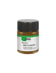 SD-SKP128/DARKBROWN,Vopsea acrilica mata Kreul 50 ml DARKBROWN