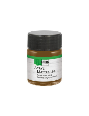 SD-SKP128/DARKBROWN,Vopsea acrilica mata Kreul 50 ml DARKBROWN