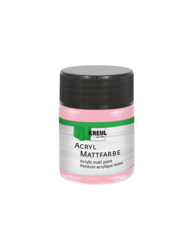 SD-SKP128/PASTELROSE,Vopsea acrilica mata Kreul 50 ml PASTELROSE