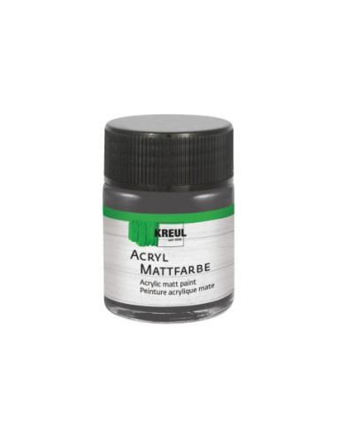 SD-SKP128/GRAPHITEGRAY,Vopsea acrilica mata Kreul 50 ml GRAPHITEGRAY