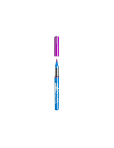 SD-PMK084,Marker cu vopsea acrilica si varf pensula Carioca 2 buc/set