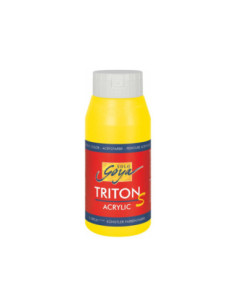 SD-SKP066/GENUINEYELLOWLIGHT,Vopsea acrilica lucioasa Kreul Solo Goya Triton 750 ml GENUINEYELLOWLIGHT