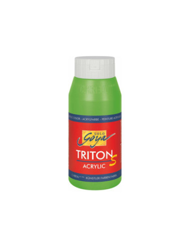 SD-SKP066/YELLOWISHGREEN,Vopsea acrilica lucioasa Kreul Solo Goya Triton 750 ml YELLOWISHGREEN