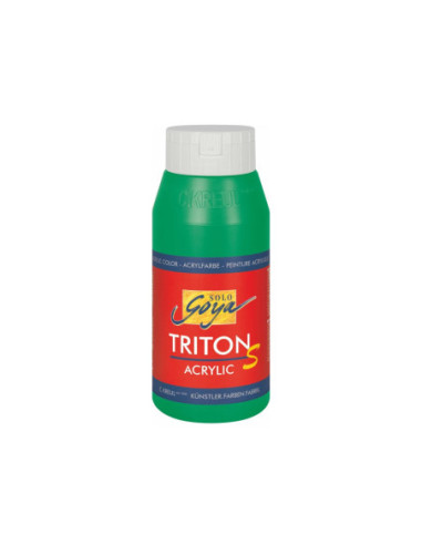 SD-SKP066/PERMANENTGREEN,Vopsea acrilica lucioasa Kreul Solo Goya Triton 750 ml PERMANENTGREEN