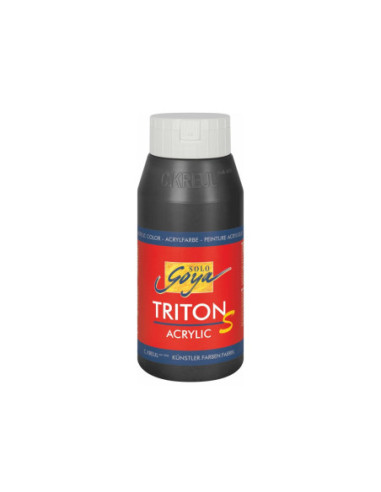 SD-SKP066/BLACK,Vopsea acrilica lucioasa Kreul Solo Goya Triton 750 ml BLACK