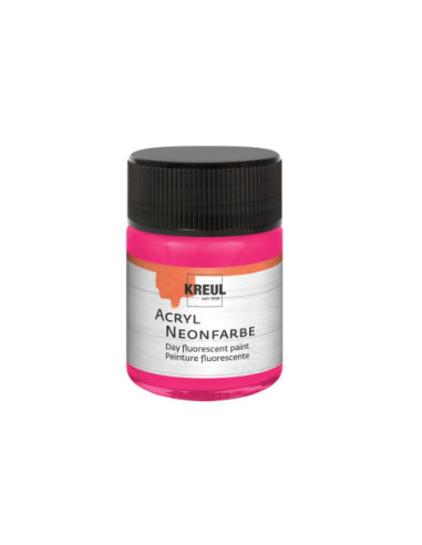 SD-SKP132/NEONPINK,Vopsea acrilica neon Kreul 50 ml NEONPINK
