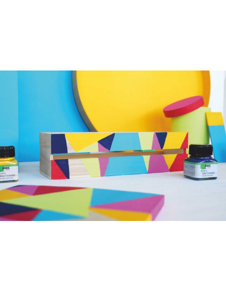 SD-SKP130,Vopsea acrilica mata Kreul Color 20 ml 6/set
