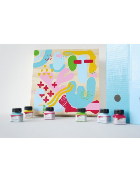 SD-SKP137,Vopsea acrilica lucioasa Kreul Color 20 ml 6/set