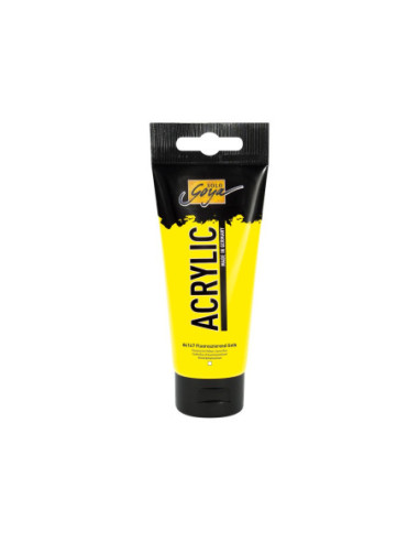 SD-SKP269/FLUORESCENTYELLOW,Vopsea acrilica Solo Goya Fluorescent 100 ml FLUORESCENTYELLOW