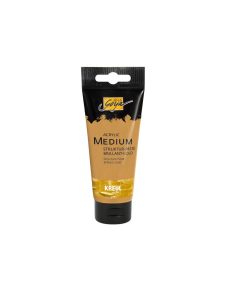 SD-SKP147/BRILLIANTGOLD,Pasta acrilica Solo Goya M 100 ml BRILLIANTGOLD