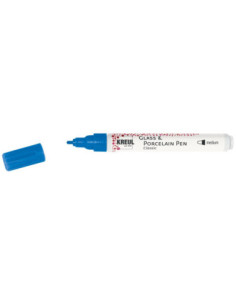 SD-SKP248/LAPISBLUE,KREUL Glass & Porcelain Pen Classic medium LAPISBLUE