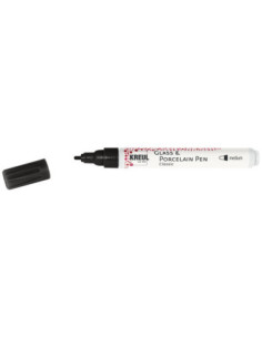 SD-SKP248/BLACK,KREUL Glass & Porcelain Pen Classic medium BLACK