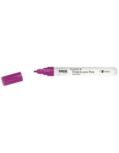 SD-SKP249/PURPLEMETALLIC,KREUL Glass & Porcelain Pen Metallic medium PURPLEMETALLIC