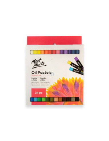 SD-SKR510,Creioane Oil Pastel Mont Marte 24/set