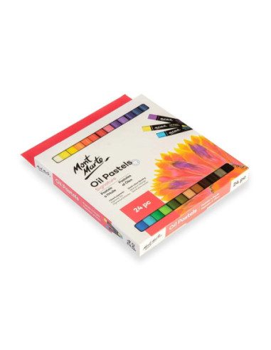 SD-SKR510,Creioane Oil Pastel Mont Marte 24/set