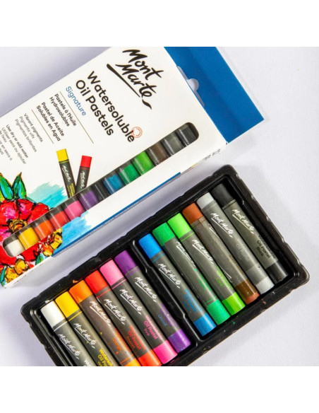 SD-SKR511,Pastel ulei solubil Mont Marte 12 buc/set