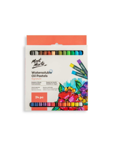 SD-SKR512,Pastel ulei solubil Mont Marte 24 buc/set