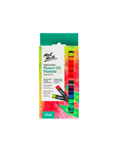 SD-SKR515,Pastel ulei solubil fluoro Mont Marte 12 buc/set