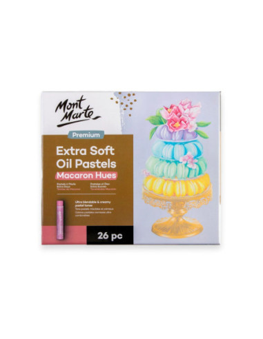 SD-SKR517,Pastel ulei extra fin nuante pastelate Mont Marte 26 buc/set