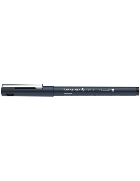 SD-LIN068/NEGRU-6,Liner 0.9 mm Pictus Schneider NEGRU - Set 6