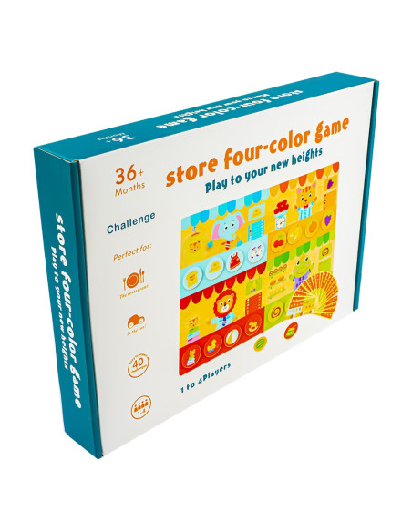 WZW-0816,Puzzle magnetic, din lemn, Magazin