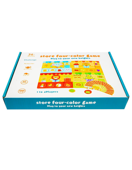WZW-0816,Puzzle magnetic, din lemn, Magazin