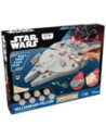 GLT8528,Star Wars - Macheta de asamblat, Millenium Falcon, 80+ piese din lemn - WOOD WORX