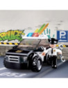M38-B0638D,Set de constructie Police, 88 piese, Patrula de politie - Sluban