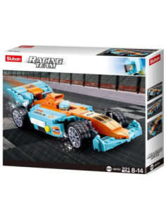 M38-B0763,Set de constructie Racing Team, 221 piese, Echipa de curse - Sluban