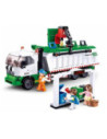 M38-B0780,Set de constructie Town, 432 piese, Masina de salubrizare - Sluban