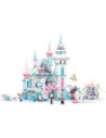 M38-B0789,Set de constructie Girl's Dream, 1324 piese, Castelul de gheata - Sluban