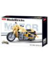 M38-B0959,Set de constructie Machete, 223 piese, Motocicleta armata - Sluban
