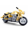 M38-B0959,Set de constructie Machete, 223 piese, Motocicleta armata - Sluban