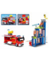 M38-B0967,Set de constructie Fire, 585 piese, Incediu in oras - Sluban