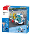 M38-B1217A,Set de constructie Metropolis, 113 piese, Patrula politiei - Sluban