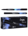 SPF330BLU-10,Marker CD/DVD Swype, albastru - Linc - Set 10