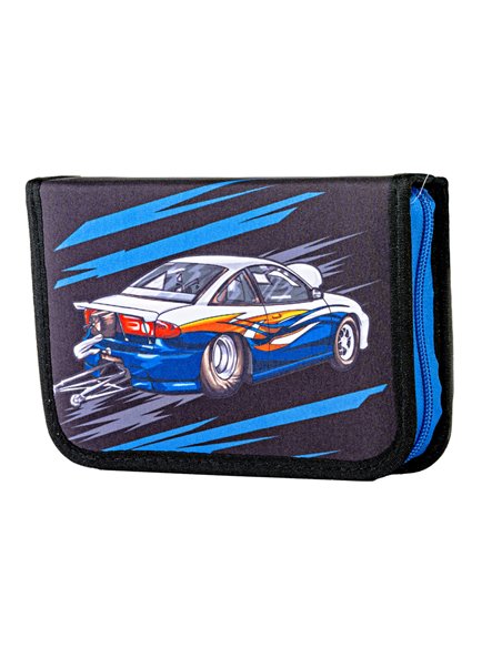 Penar neechipat Daco PE1982, 1 fermoar si 2 extensii, Motiv car