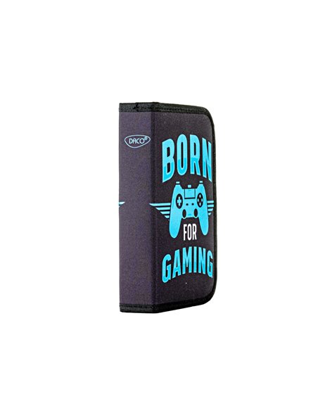 Penar neechipat Daco PE1983, 1 fermoar si 2 extensii, Motiv Gaming