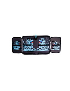 Penar neechipat Daco PE1981, 1 fermoar si 2 extensii, Motiv Racing 2