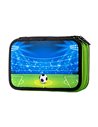 Penar neechipat Daco PE2007, 2 fermoare, Motiv football