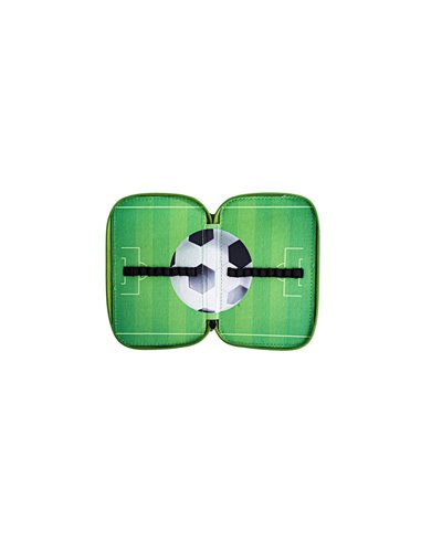 Penar neechipat Daco PE3044, 3 fermoare, Motiv fotbal pro