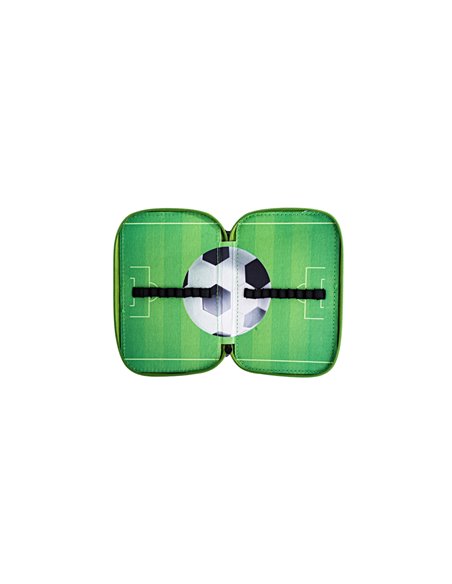 Penar neechipat Daco PE3044, 3 fermoare, Motiv fotbal pro