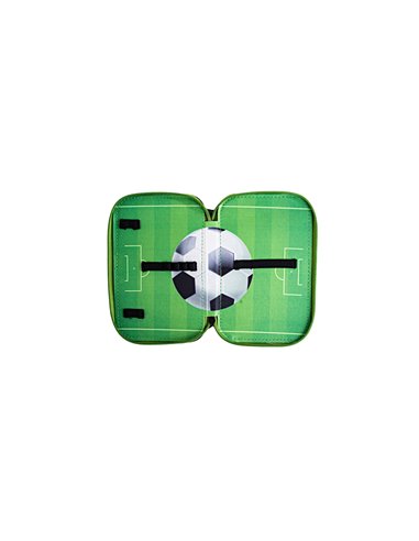 Penar neechipat Daco PE3044, 3 fermoare, Motiv fotbal pro