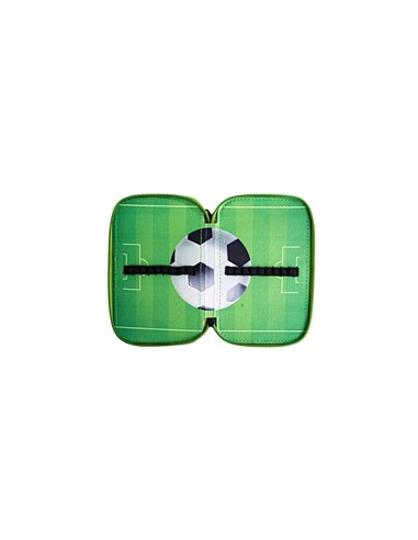 Penar neechipat Daco PE3044, 3 fermoare, Motiv fotbal pro