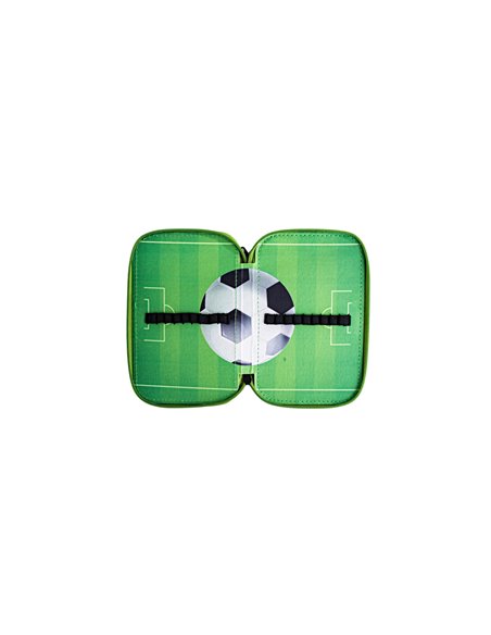 Penar neechipat Daco PE3044, 3 fermoare, Motiv fotbal pro